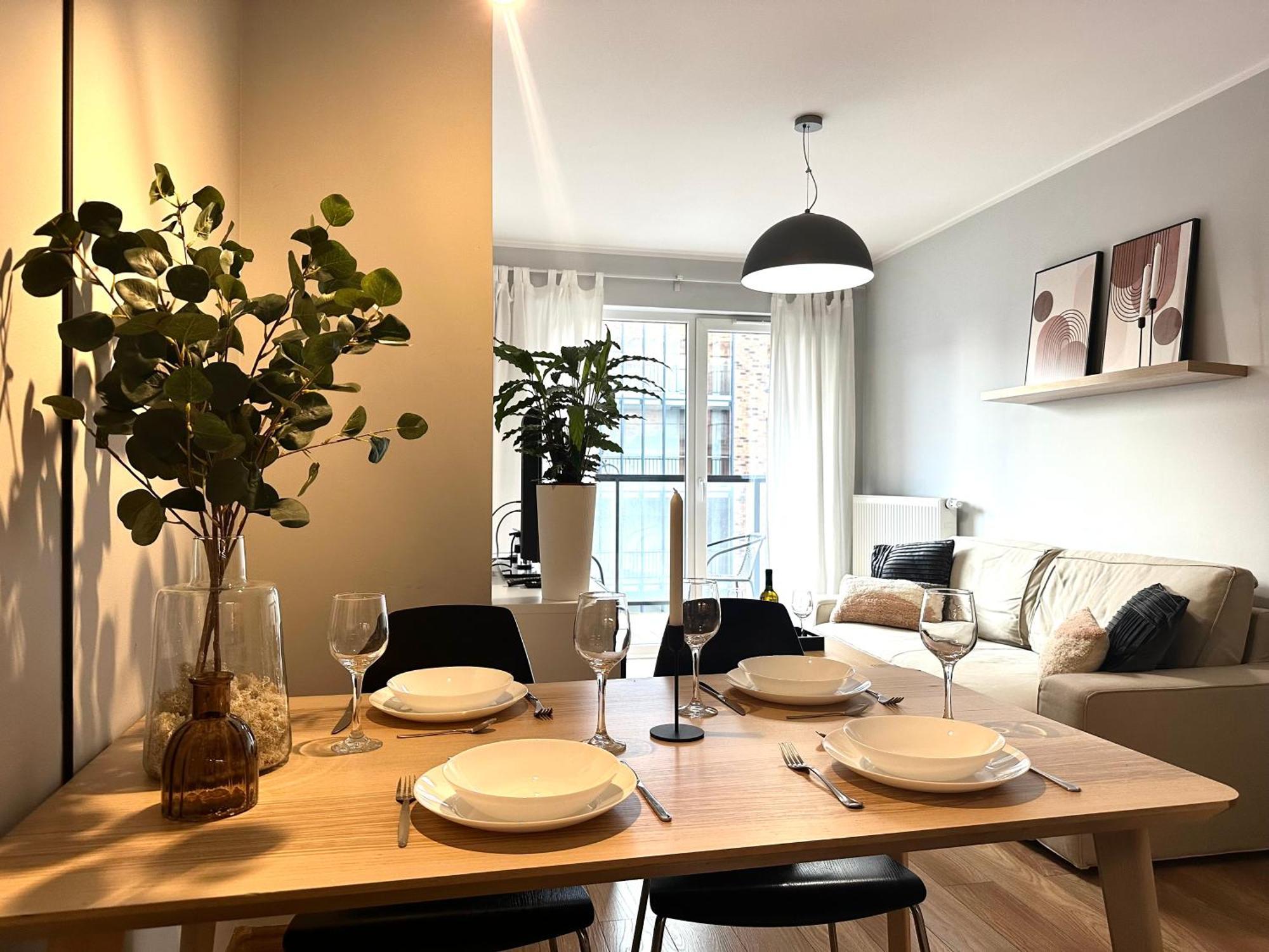Apartament Dmowskiego 19c- Self Check-in 20h ~ Lift Wrocław